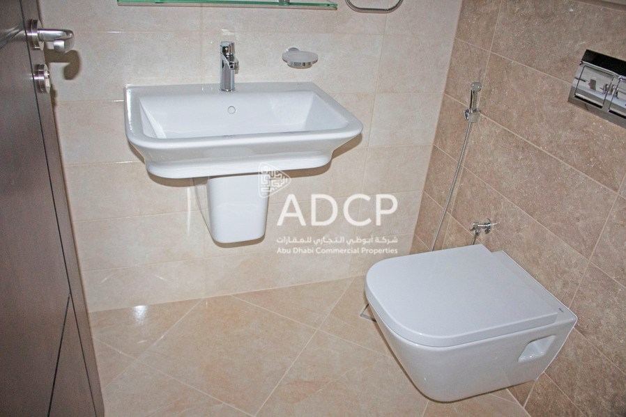 Toilet in ADCP  P/2210 in Airport Road Abu Dhabi